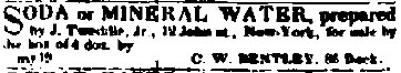 1843 Tweddle Ad Albany Evening Journal