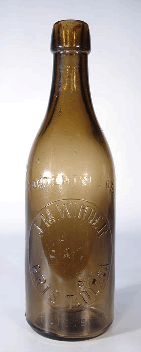 Irradiated Beer Bottle