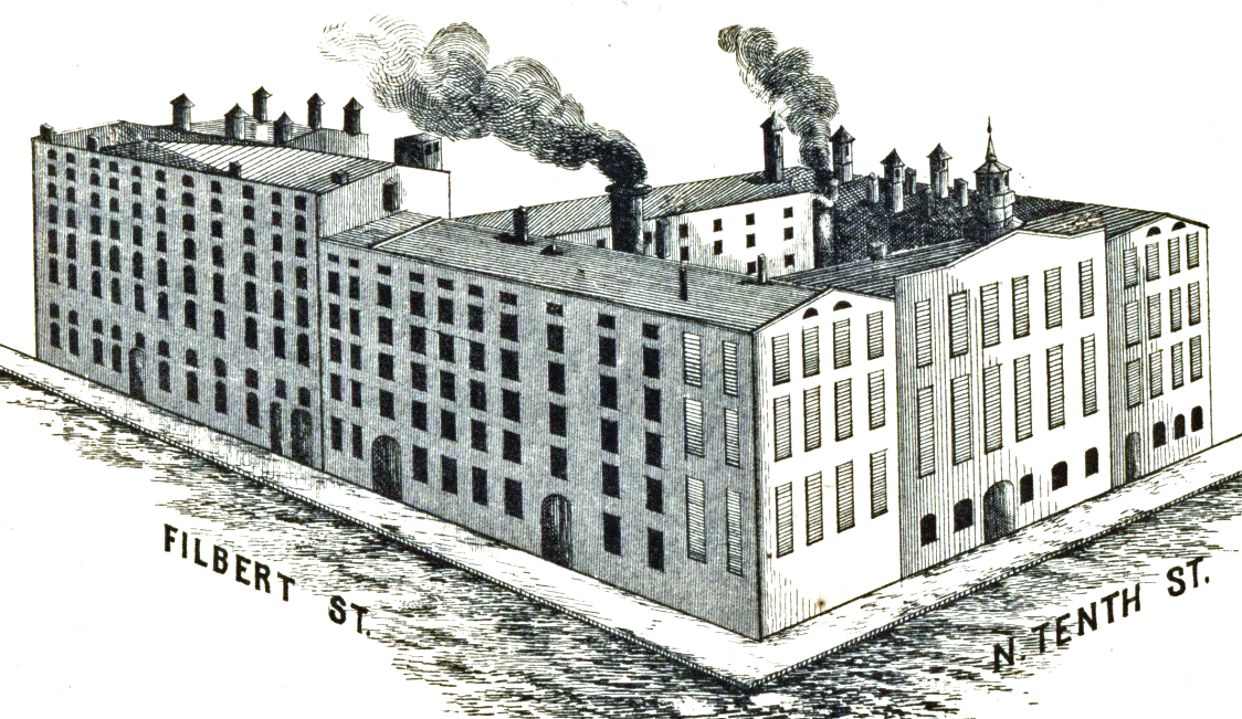 1872 Illustration of the Massey Brewery