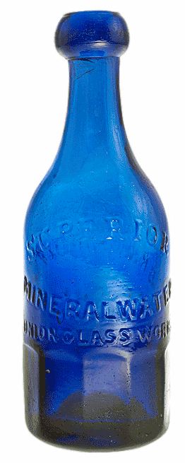 Reverse of Lippincott Soda Bottle