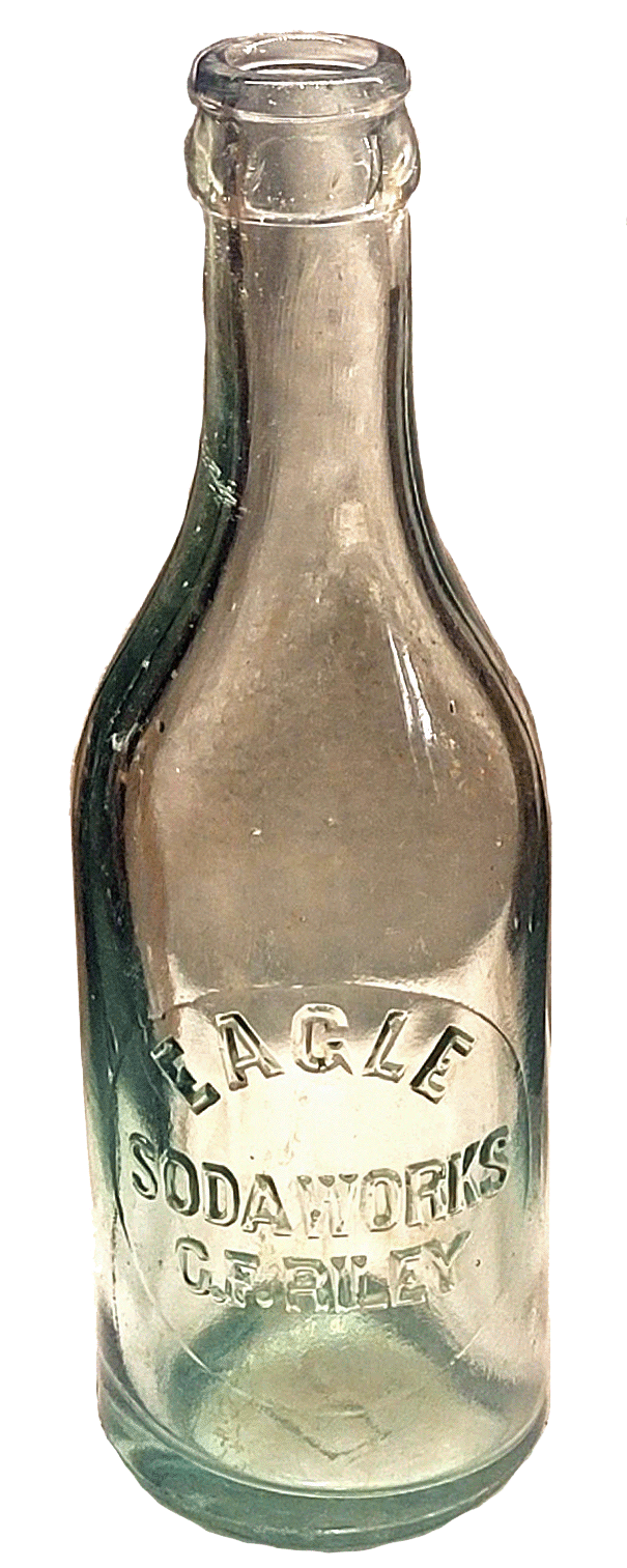 Likey one of the last C. F. Riley bottles used.