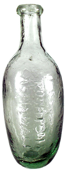 Rushton & Aspinwall Bottle circ: 1840-1842