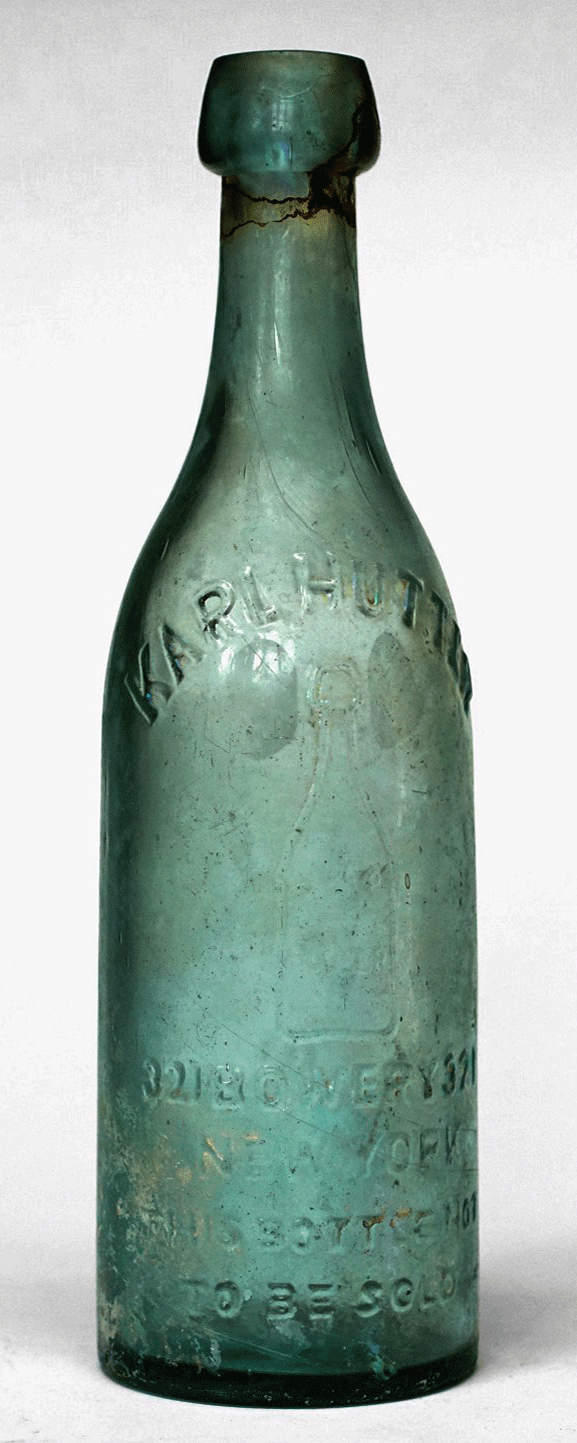 Hutter 1875 Beer Bottle