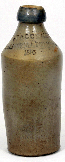 B. F. & C. C. HALEY 1895 Bottle
