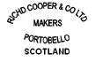 RICHD COOPER & CO LTD MAKERS PORTOBELLO SCOTLAND