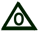 O in Triangle