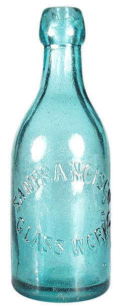 San Francisco Glass Works Bottle